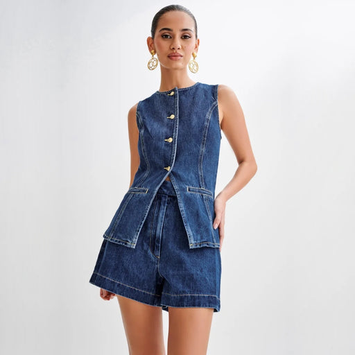 Denim 2-piece summer set - MRSLM