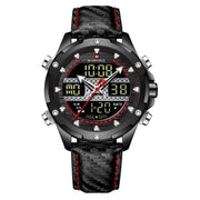 men's dual display sports watch, view 7 - MRSLM