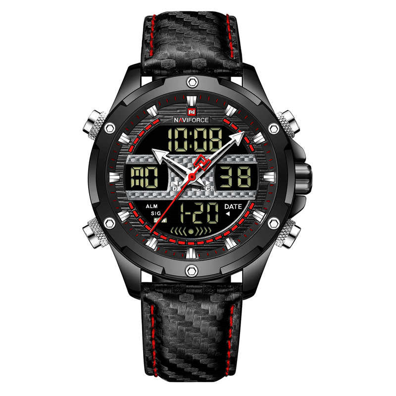 men's dual display sports watch, view 7 - MRSLM