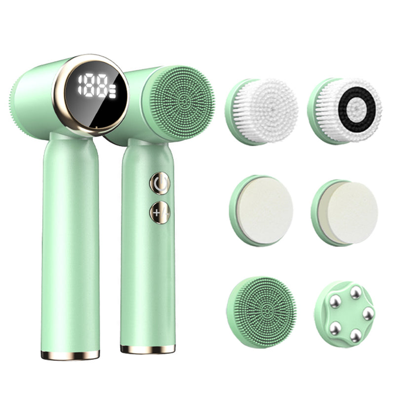 silicone facial cleansing brush, view 5 - MRSLM
