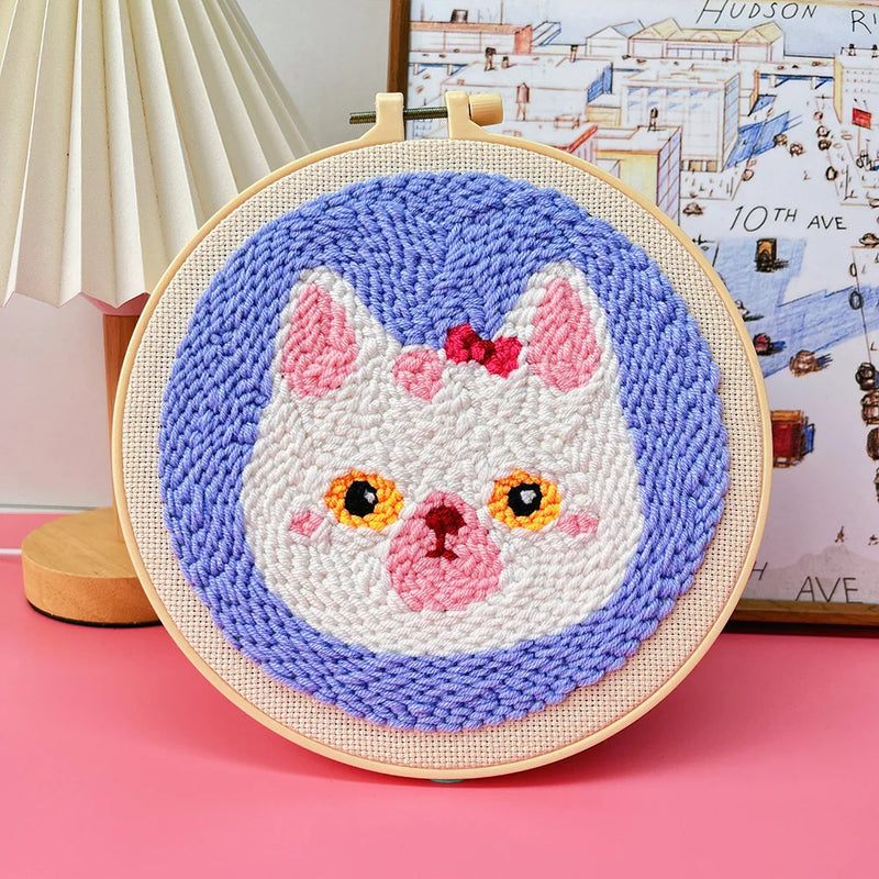 Punch needle embroidery starter kit, view 7 - MRSLM