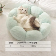 Round flower pet bed, view 4 - MRSLM