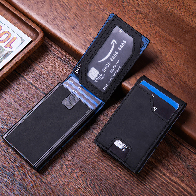 PU card holder, view 2 - MRSLM