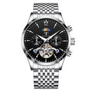 Men's hollow out mechanical watch, view 4 - MRSLM