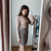 off-neck pullover sweater, view 2 - MRSLM