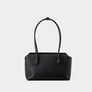 Genuine leather shoulder bag, view 2 - MRSLM
