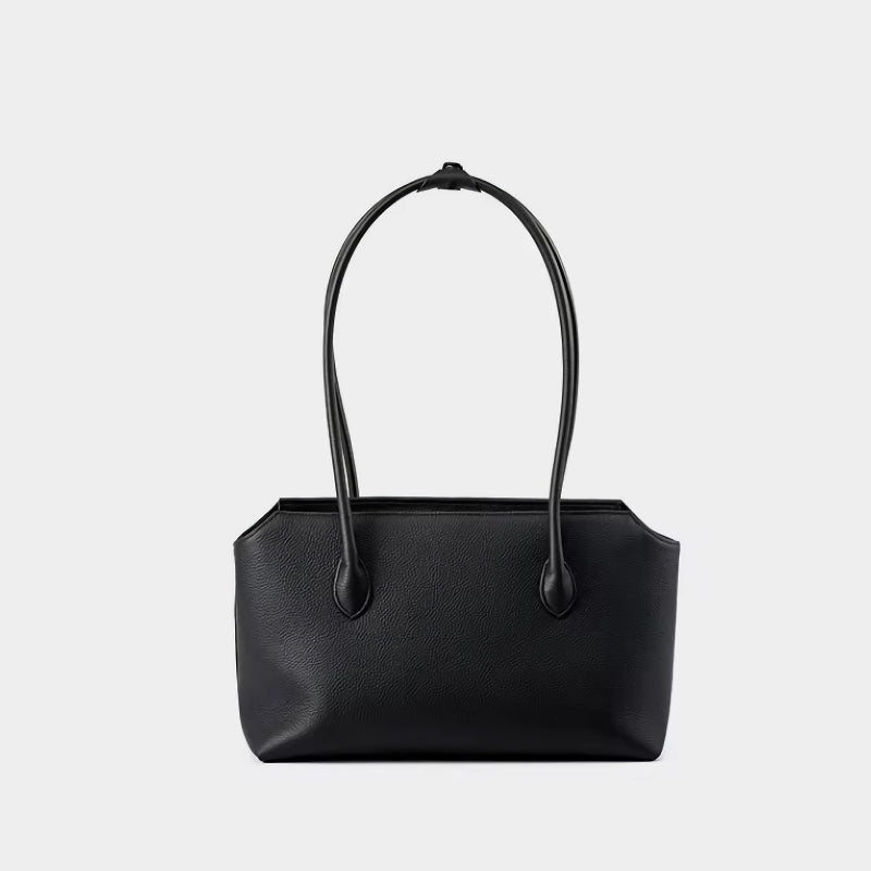 Genuine leather shoulder bag, view 2 - MRSLM