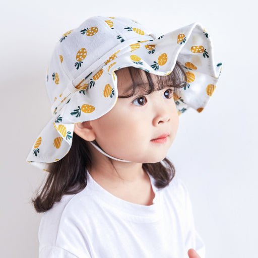 baby girl fruit print bucket hat - MRSLM