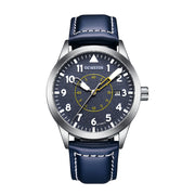 Men's automatic mechanical leather watch, view 8 - MRSLM
