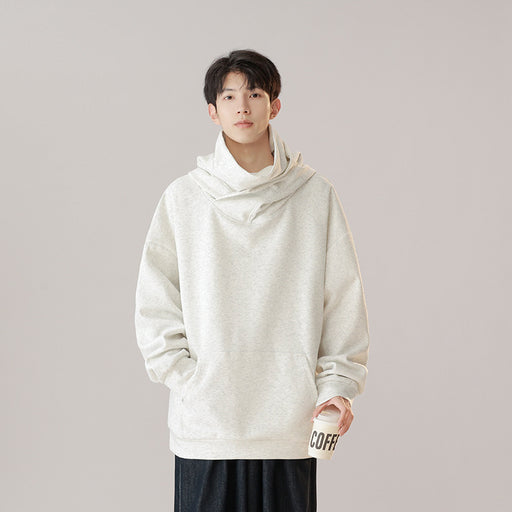 hooded turtleneck workwear sweater - MRSLM
