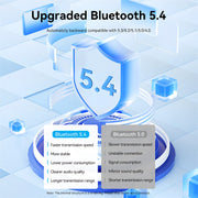 Bluetooth 5.4 aux adapter car receiver, view 8 - MRSLM