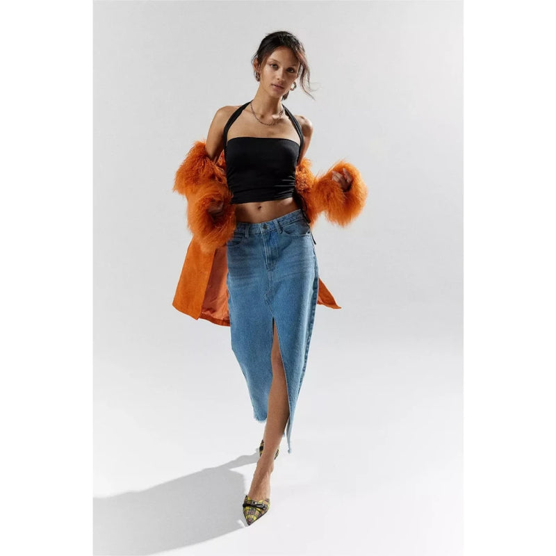 halter crop top, view 18 - MRSLM