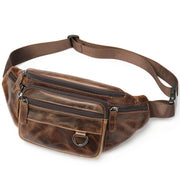 men's leather chest bag, view 6 - MRSLM
