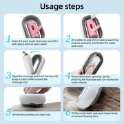 4-in-1 pet grooming brush, view 8 - MRSLM