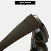 Rectangle punk sunglasses, view 10 - MRSLM