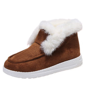 Women's plush winter snow boots, view 7 - MRSLM