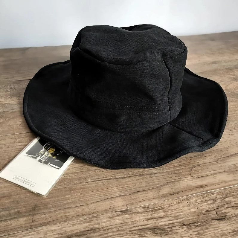 large brimmed fisherman sun hat, view 5 - MRSLM