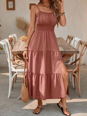 strapless layered slim-fit dress, view 10 - MRSLM