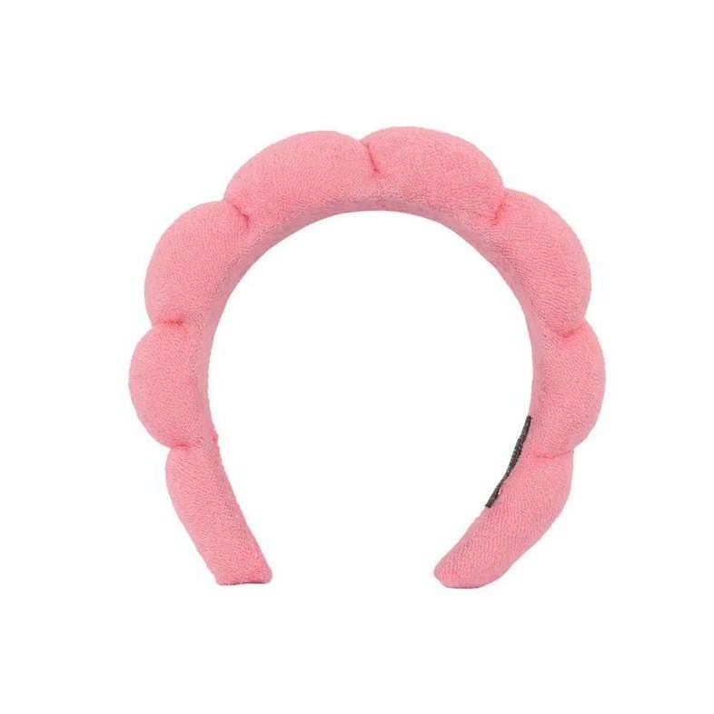 fluffy sponge headband for women, view 5 - MRSLM