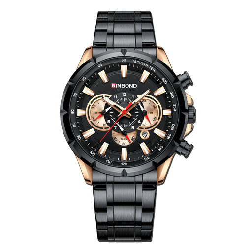 Multi-pointer men's business watch, view 10 - MRSLM