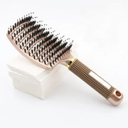 curved bristle massage comb, view 4 - MRSLM