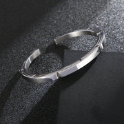 stainless steel couple all-match bracelet, view 6 - MRSLM