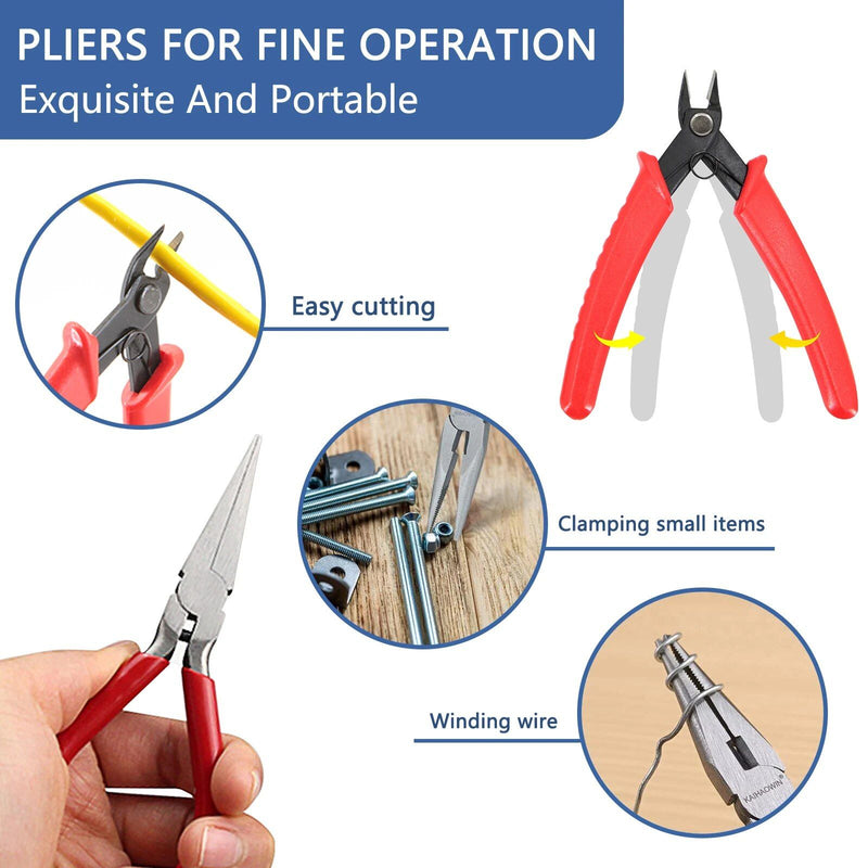 Car tire repair and emergency tool set, view 7 - MRSLM