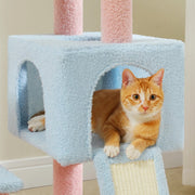 47-inch flower cat tree, view 9 - MRSLM