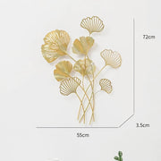 modern fairy-themed iron wall hanging, view 4 - MRSLM