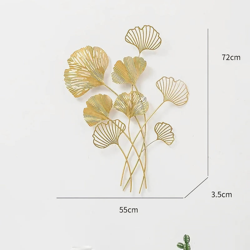 modern fairy-themed iron wall hanging, view 4 - MRSLM