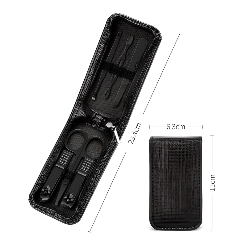 portable 6-piece manicure and pedicure set, view 8 - MRSLM