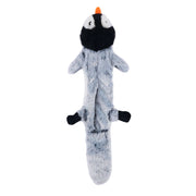 crinkle squeak plush dog toy, view 5 - MRSLM