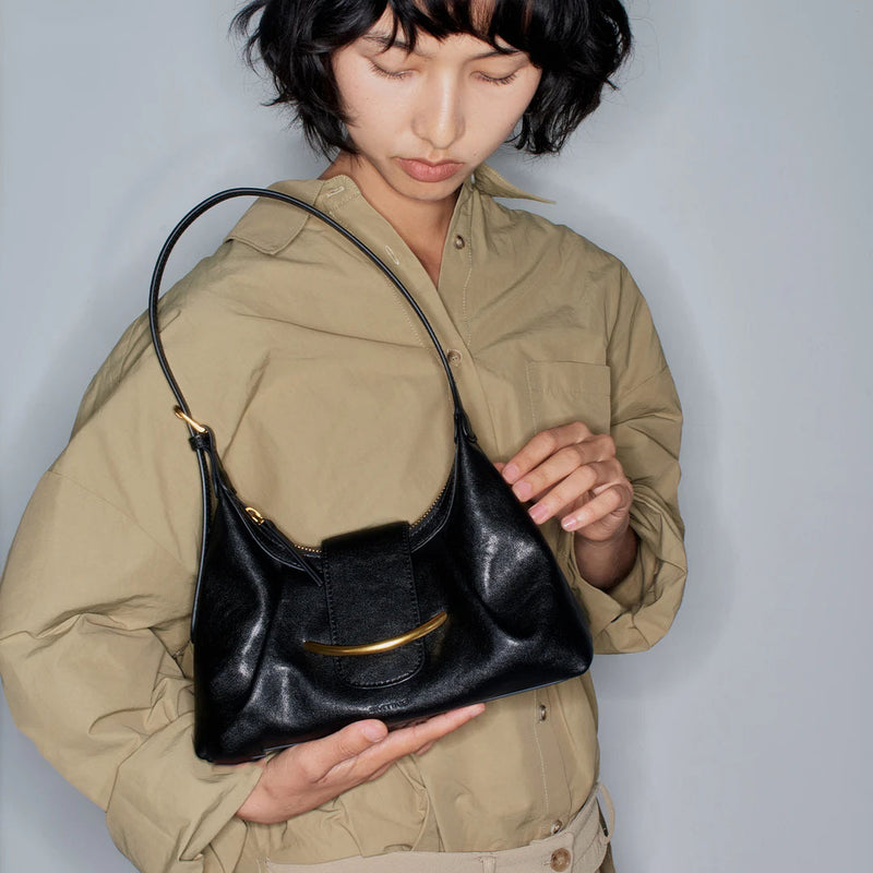 genuine leather crossbody tote bag - MRSLM