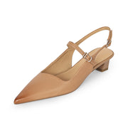 genuine leather high heel sandals, view 2 - MRSLM