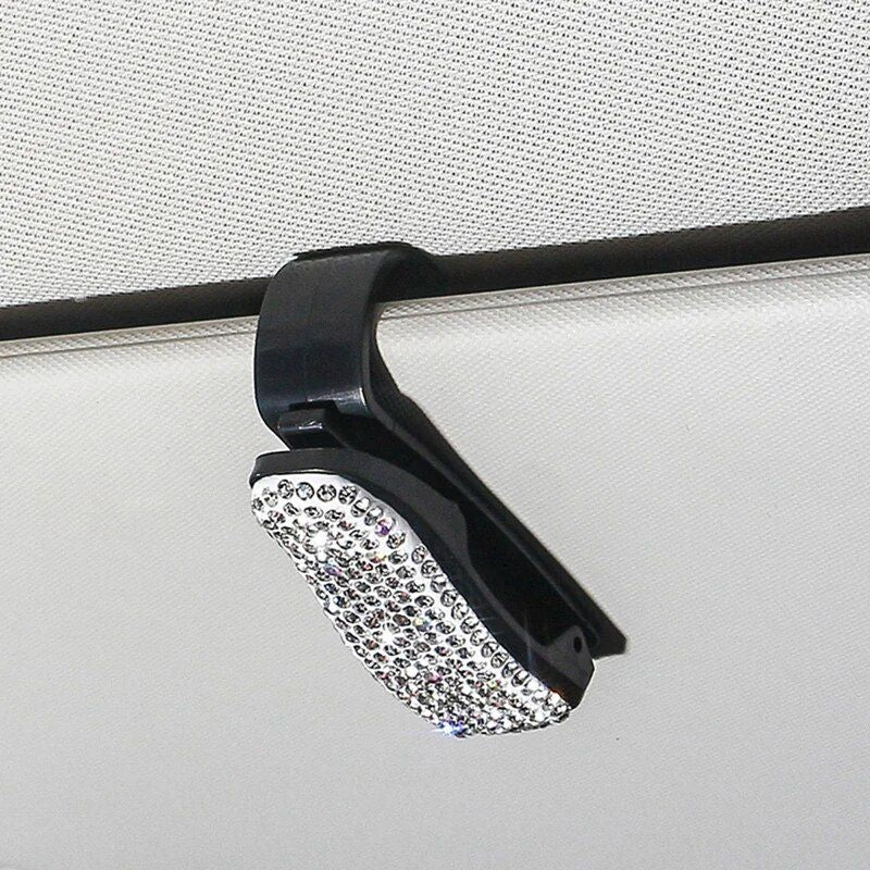 sun visor sunglasses clip holder, view 7 - MRSLM