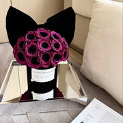 black plum preserved flower pot gift, view 9 - MRSLM