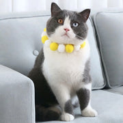soft plush pet necklace collar, view 9 - MRSLM