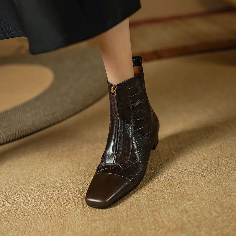 genuine leather Chelsea ankle boots, view 8 - MRSLM