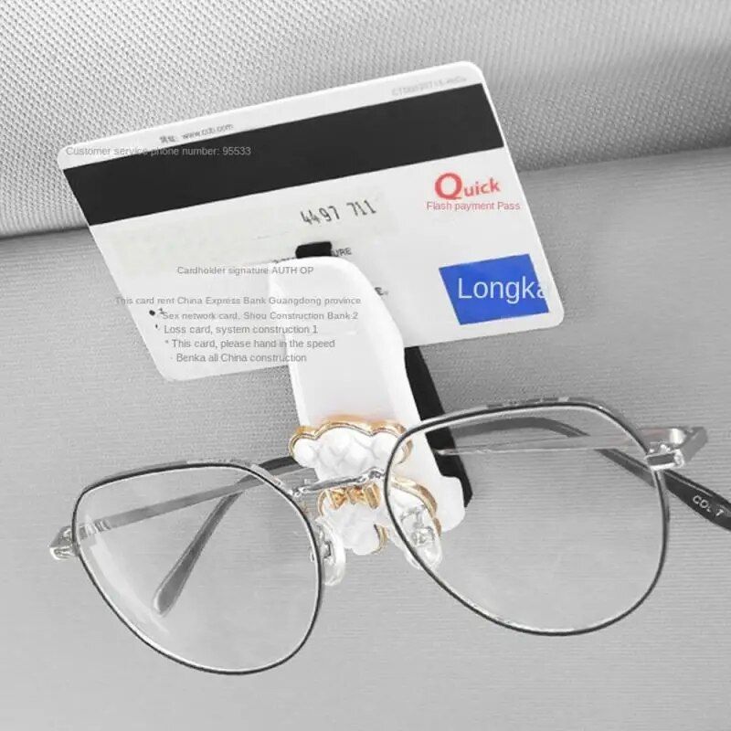 car visor glasses holder, view 16 - MRSLM