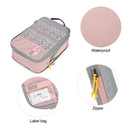 travel packing cubes set, view 3 - MRSLM