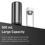compact alloy car and office trash bin, view 5 - MRSLM