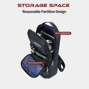 men's Oxford crossbody sling bag, view 4 - MRSLM