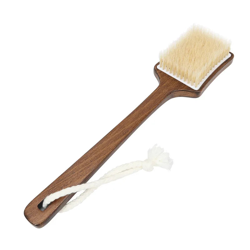 Wooden bath brush, view 7 - MRSLM