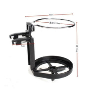 folding car beverage holder with fan, view 7 - MRSLM