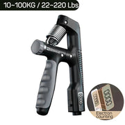 adjustable smart counting hand grip, view 2 - MRSLM