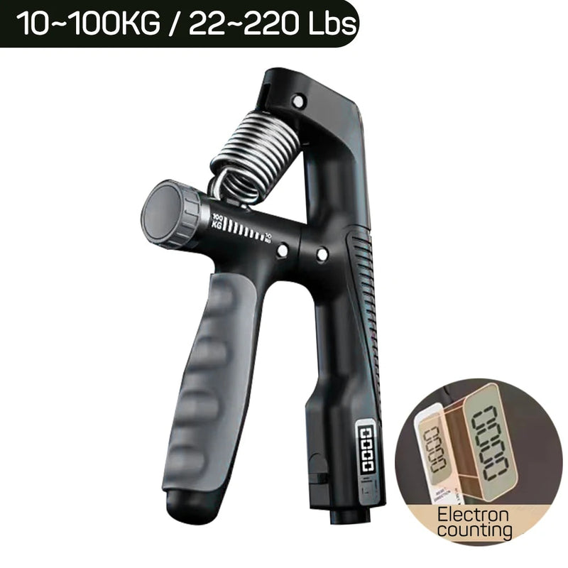 adjustable smart counting hand grip, view 2 - MRSLM