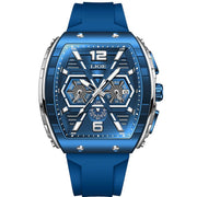 square chronograph watch, view 9 - MRSLM