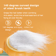 pumpkin pet brush, view 6 - MRSLM