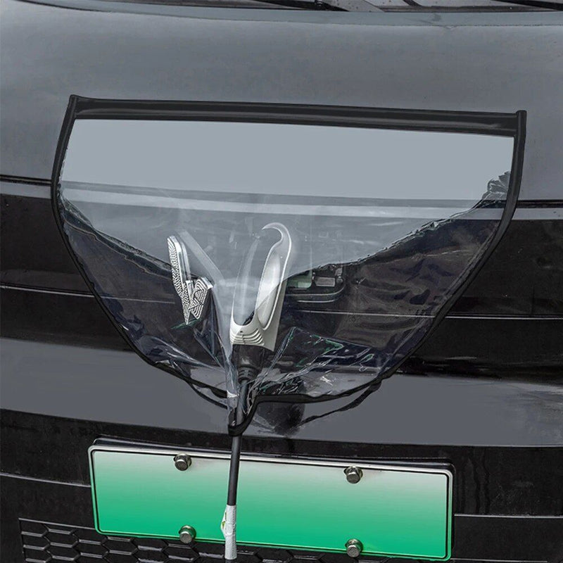 magnetic ev charging port cover, view 2 - MRSLM