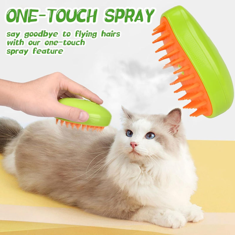 electric spray pet grooming comb, view 4 - MRSLM